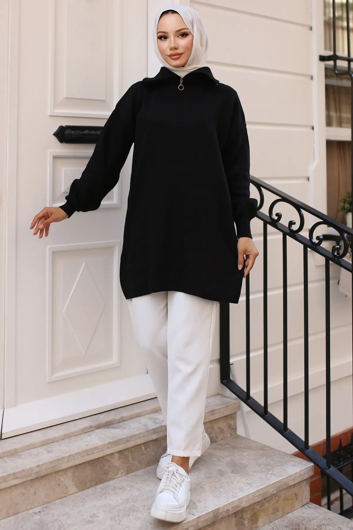 Knitwear Tunic-detail