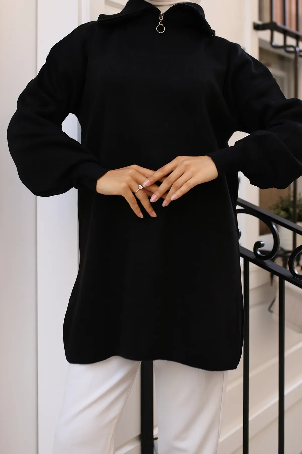 Knitwear Tunic-detail