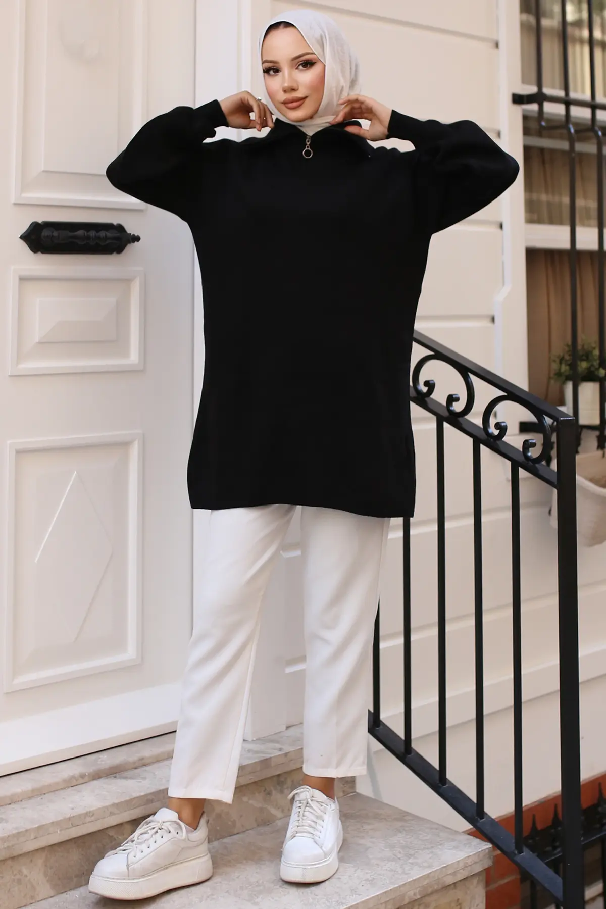 Knitwear Tunic-detail