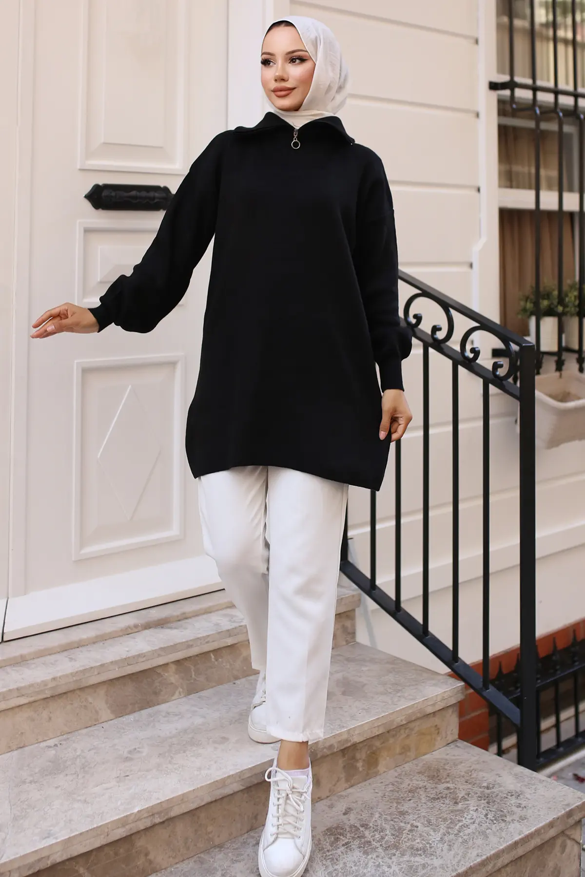 Knitwear Tunic-detail