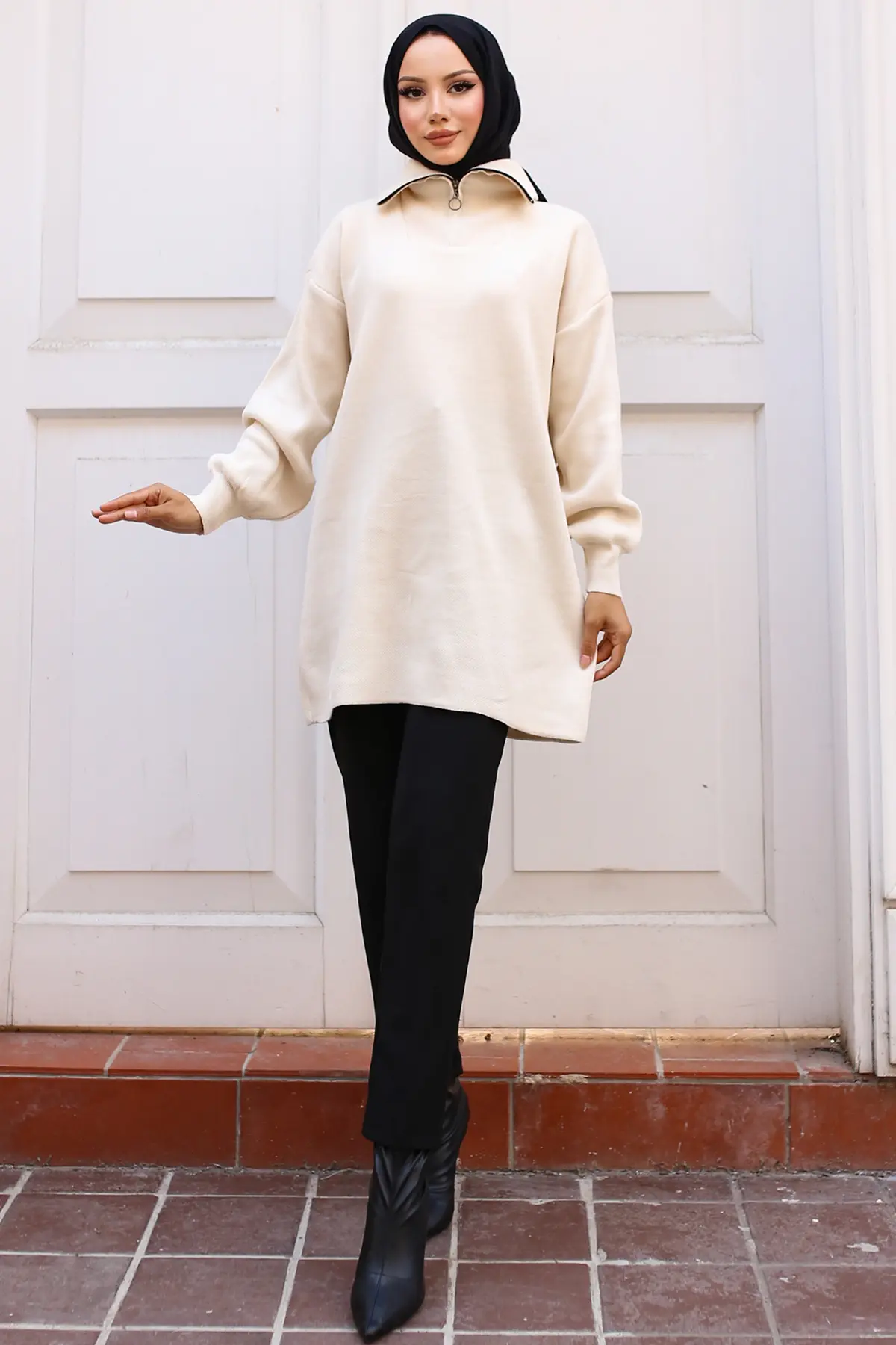 Knitwear Tunic-detail