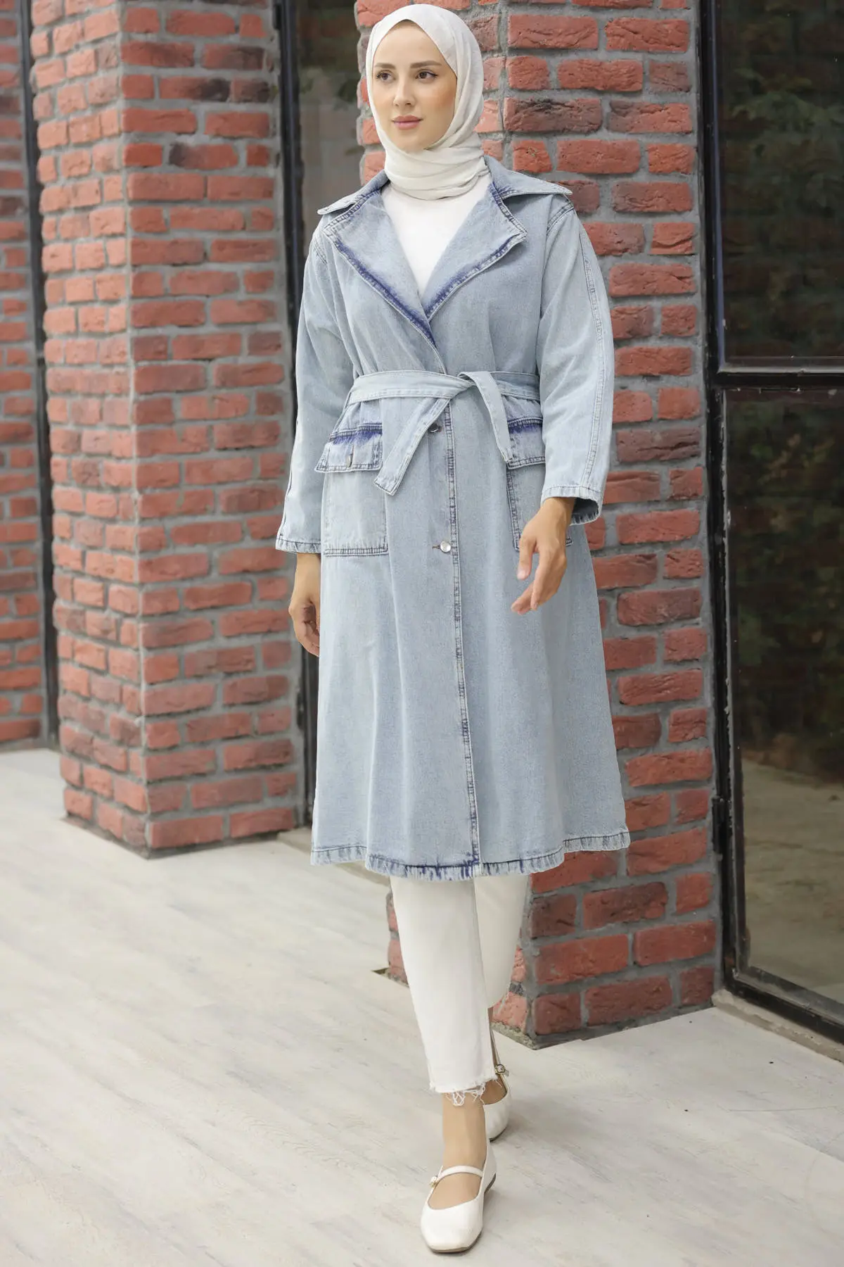 Hijab Trenchcoat-detail