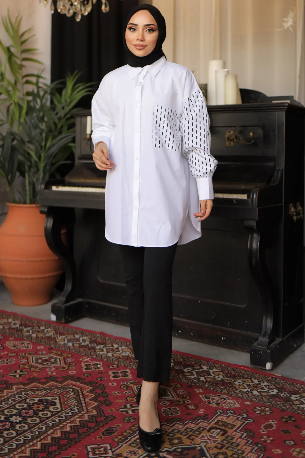 New Season Tunic-detail