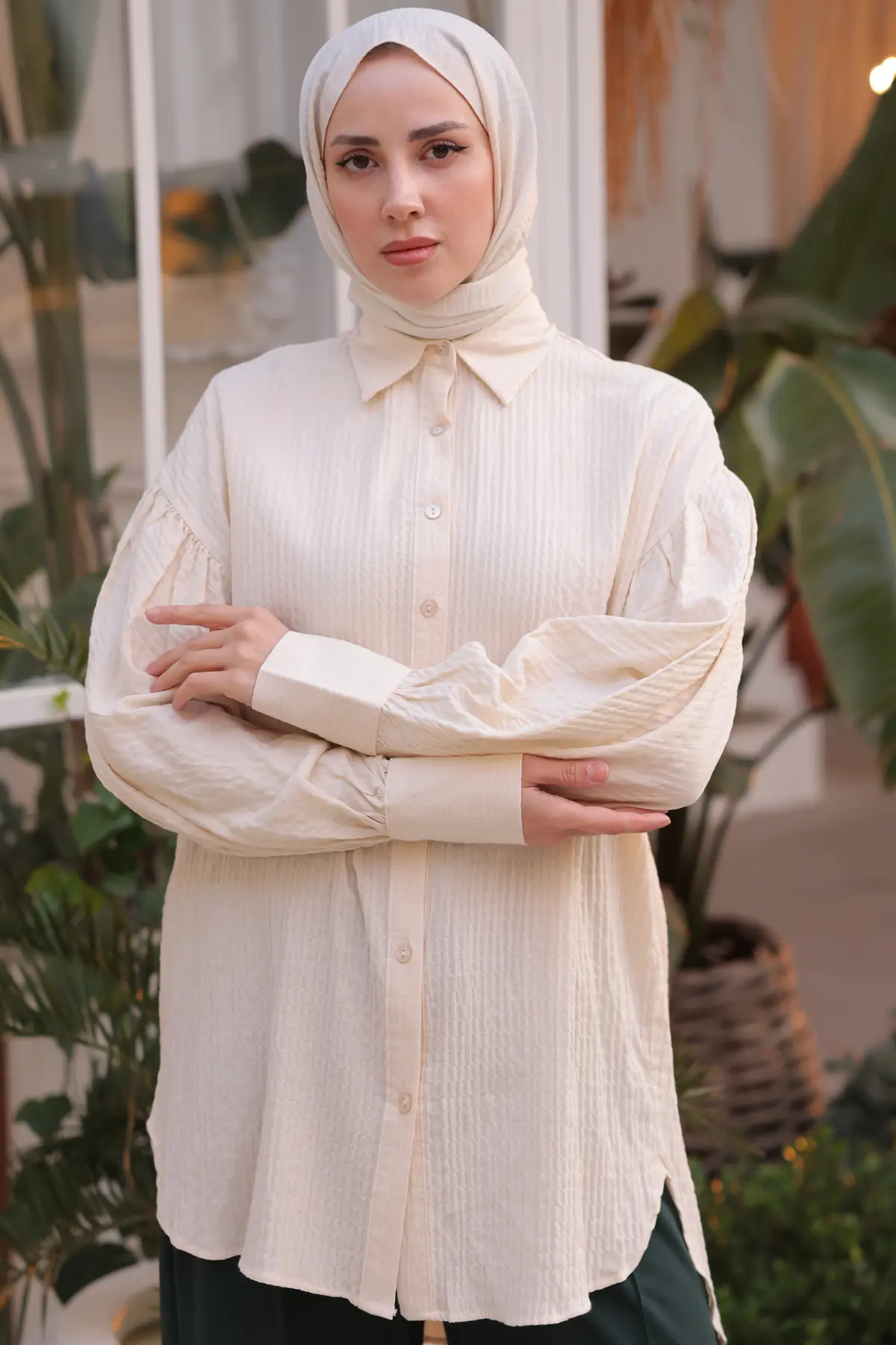 2034 Gömlek Taş Rengi-detail