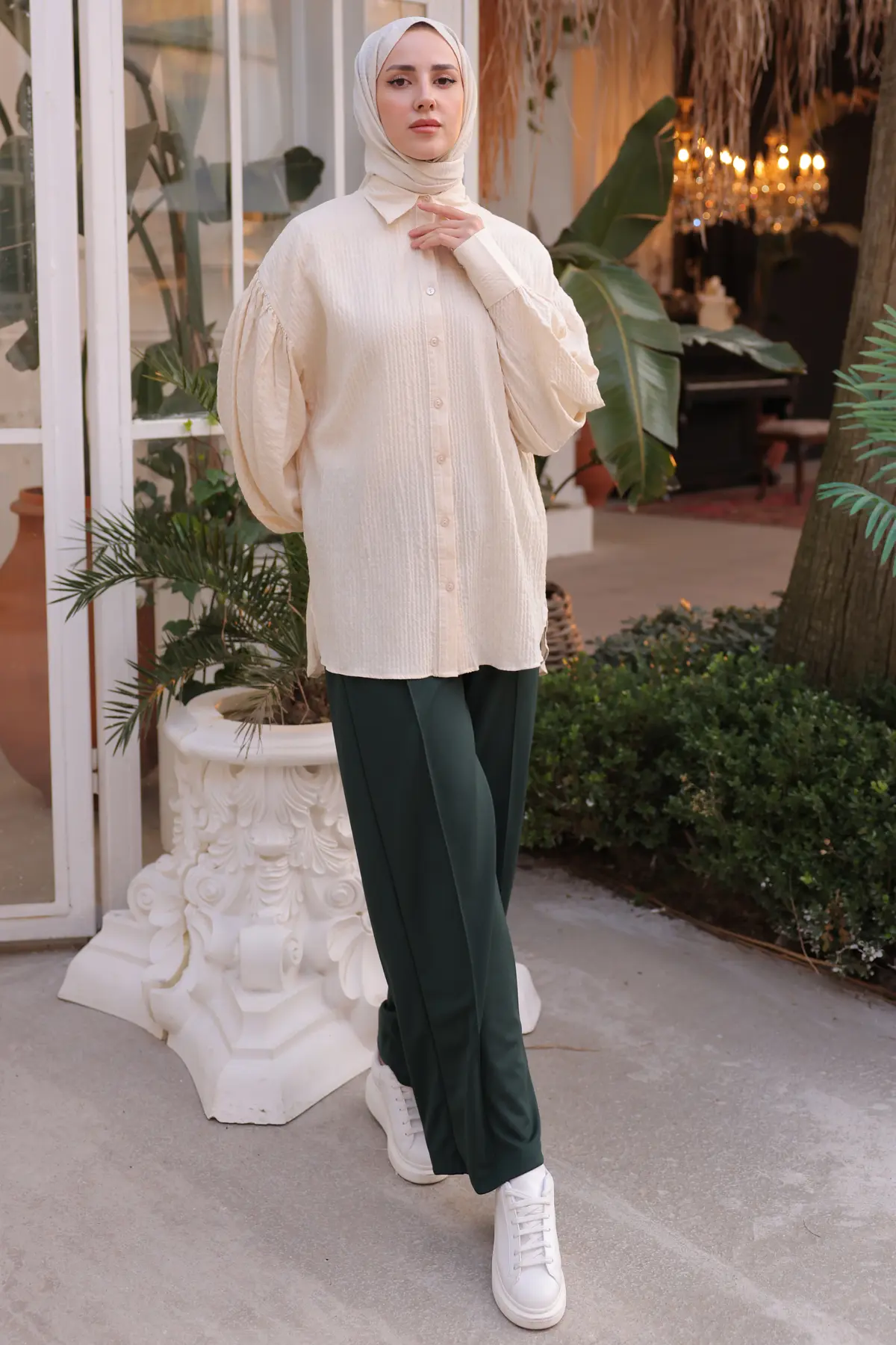 2034 Gömlek Taş Rengi-detail