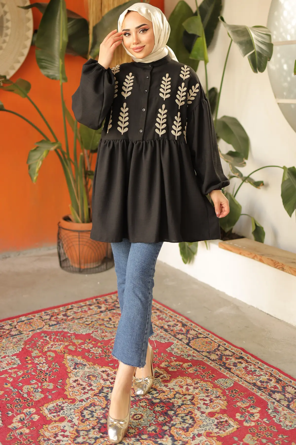 New Season Tunic-detail