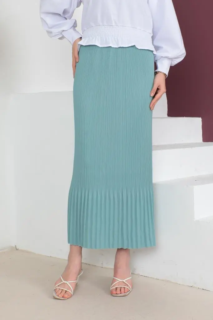 Pleated Skirt-detail