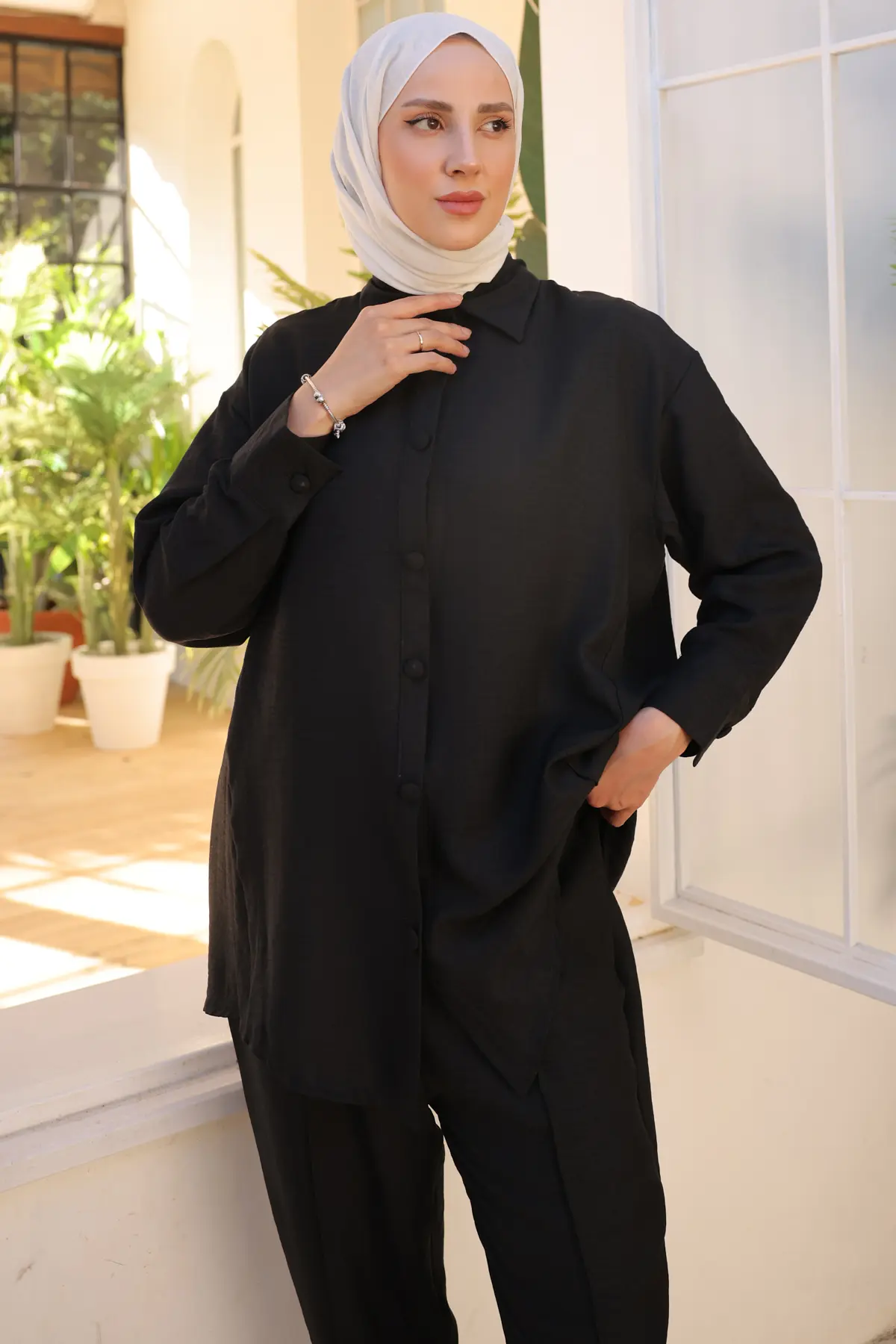 2055 İkili Takım Siyah-detail