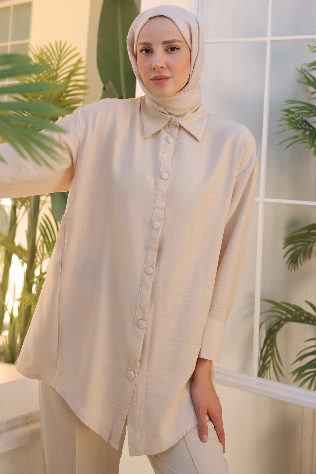 2055 İkili Takım Taş Rengi-detail