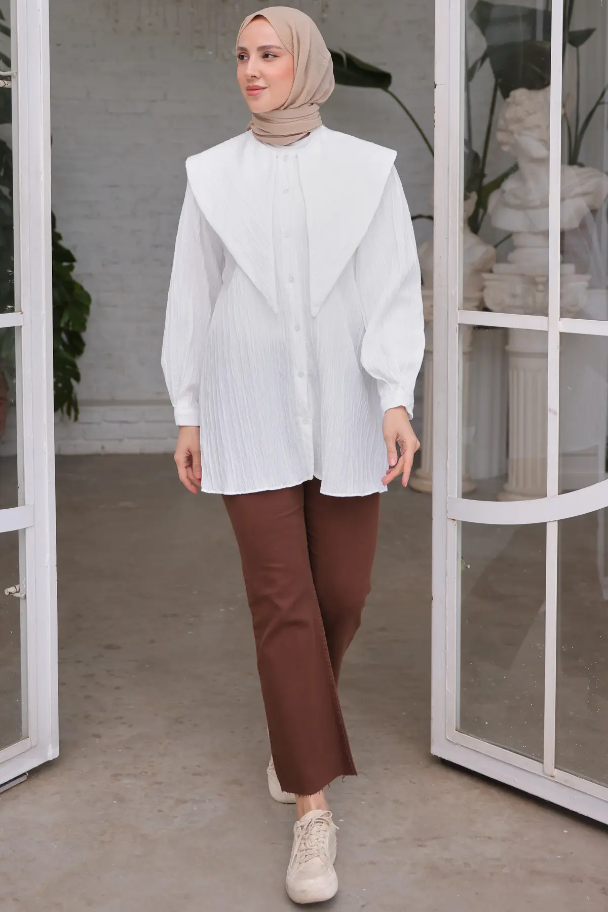 Collared Tunic-detail