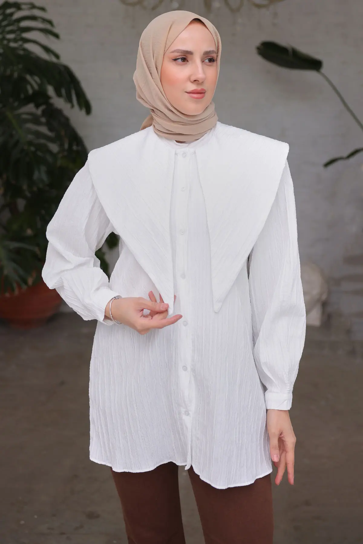 Collared Tunic-detail