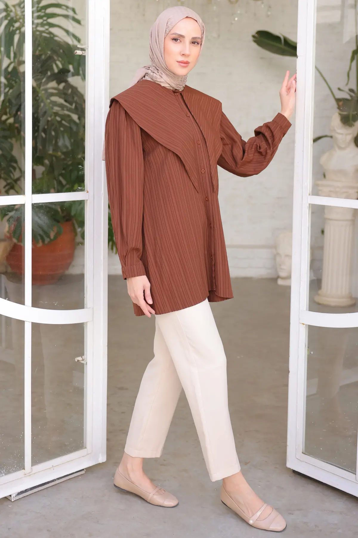 Collared Tunic-detail