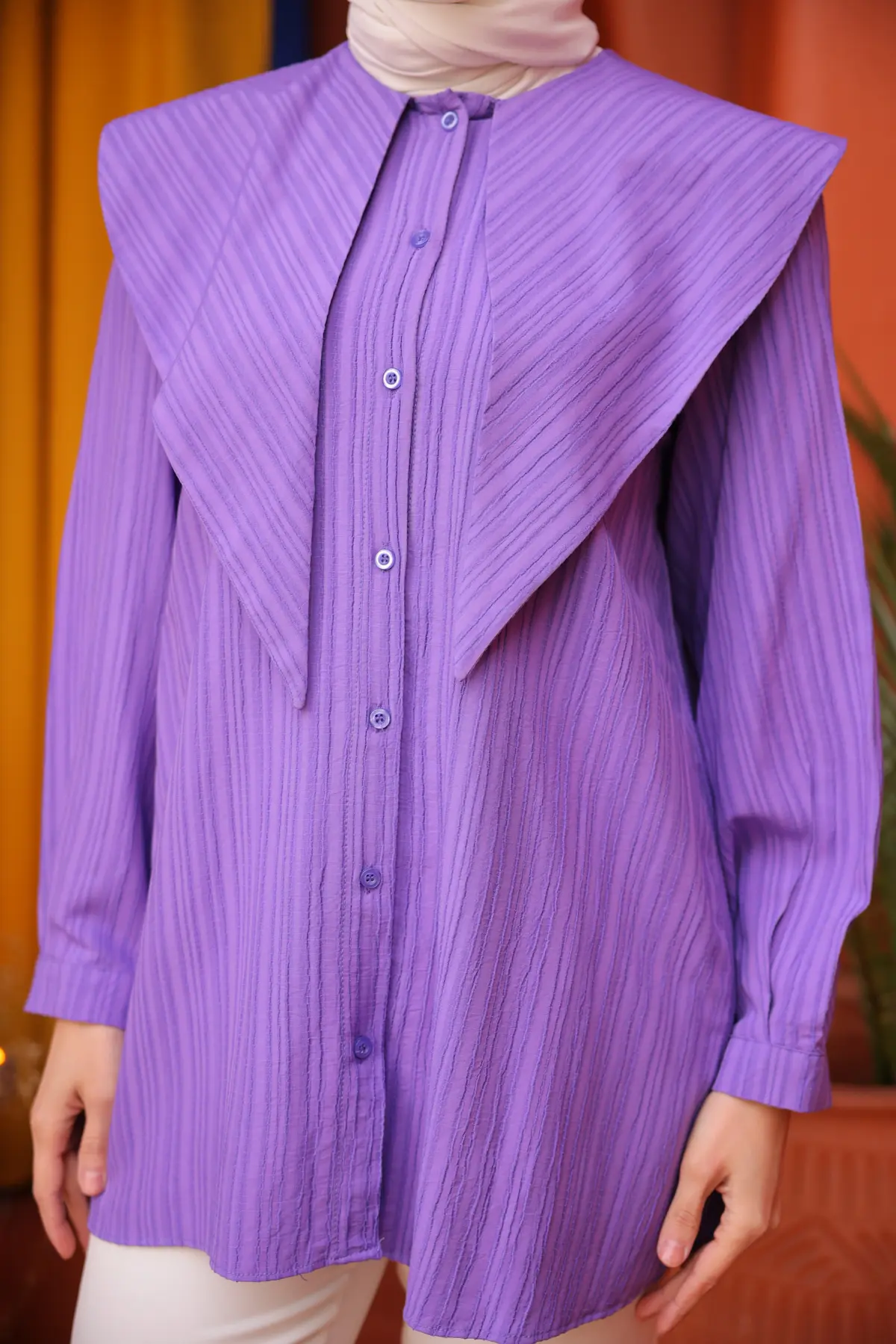 Collared Tunic-detail