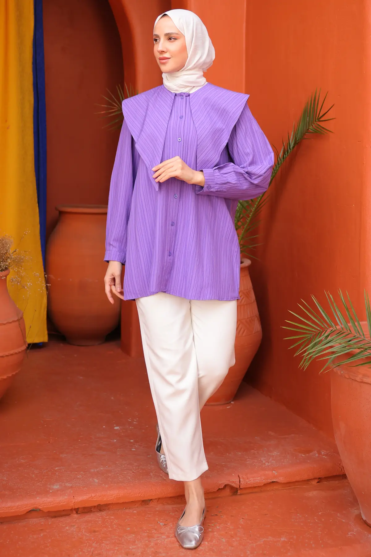 Collared Tunic-detail