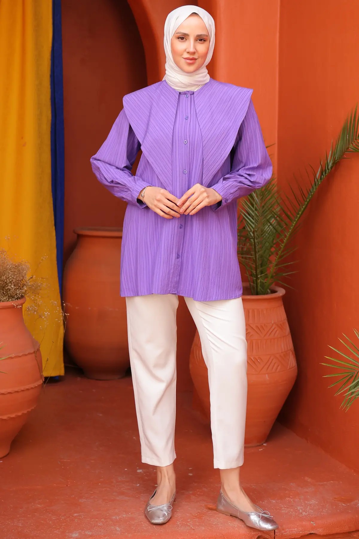 Collared Tunic-detail