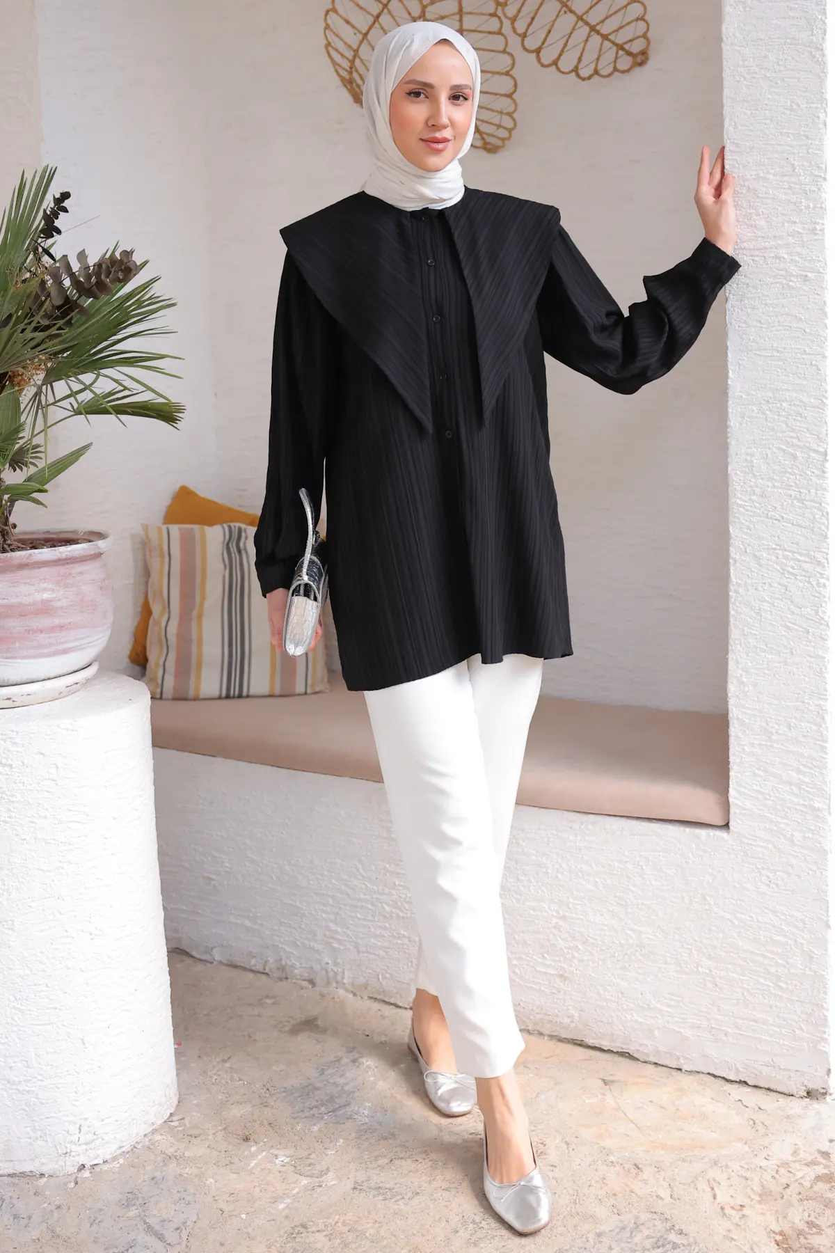 Collared Tunic-detail