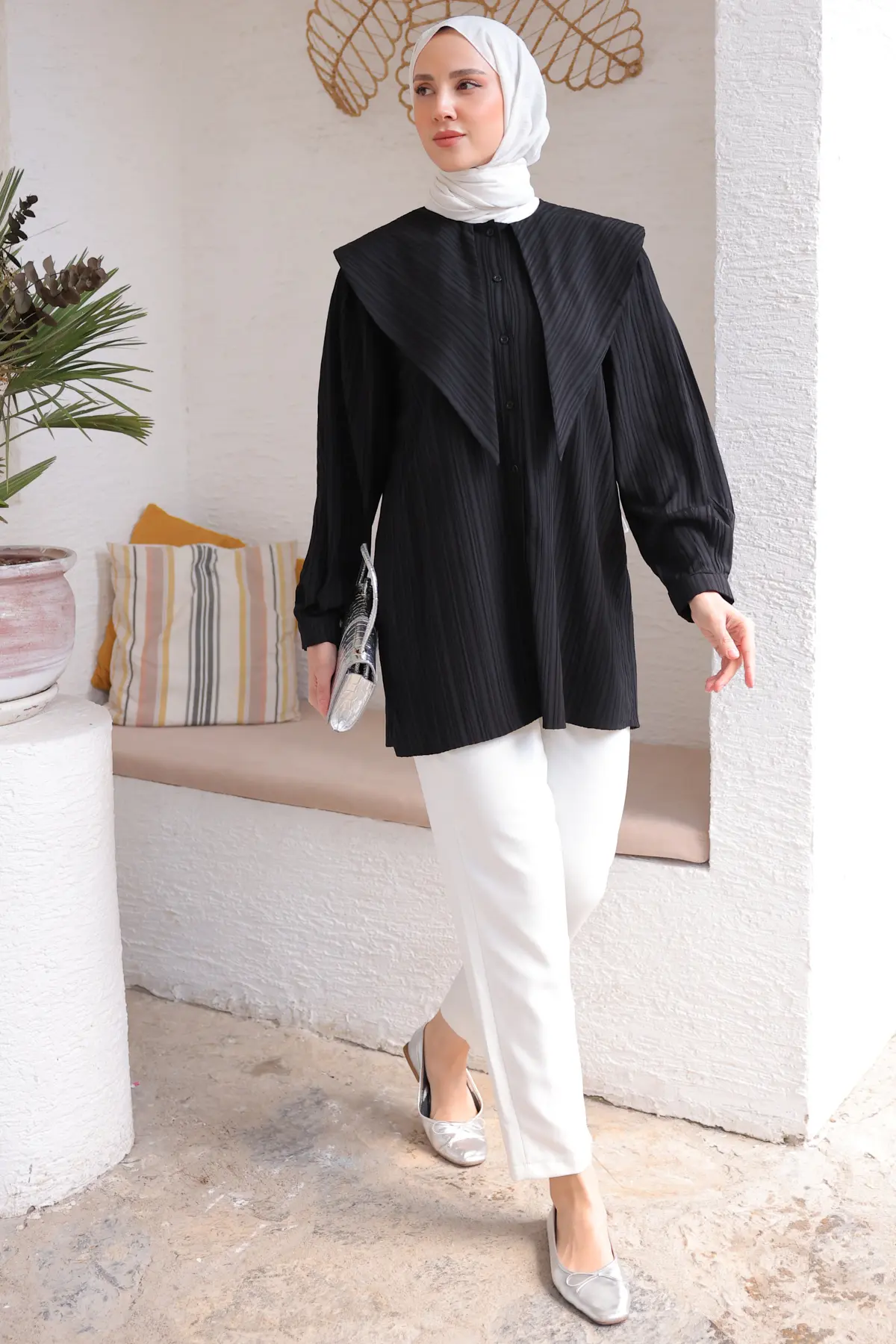 Collared Tunic-detail