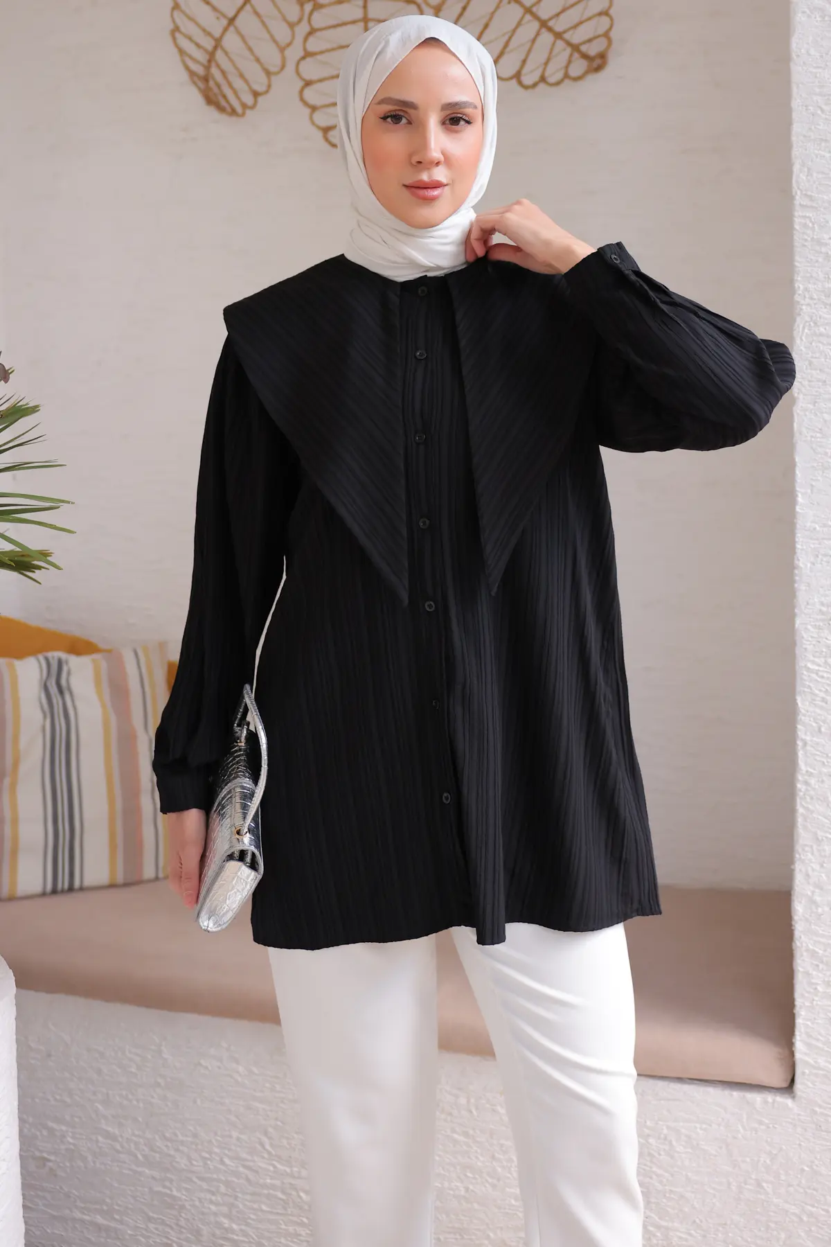 Collared Tunic-detail