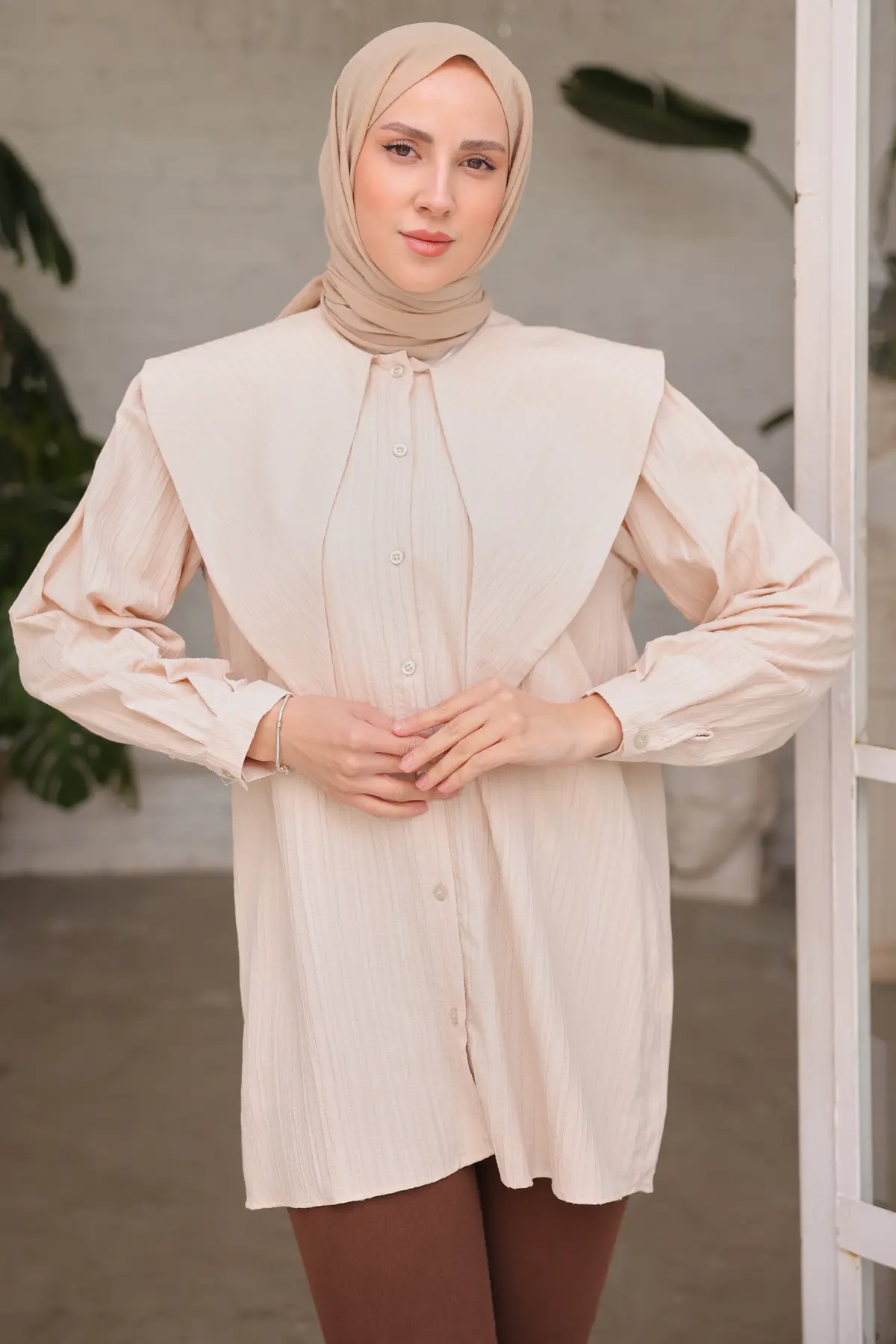 Collared Tunic-detail