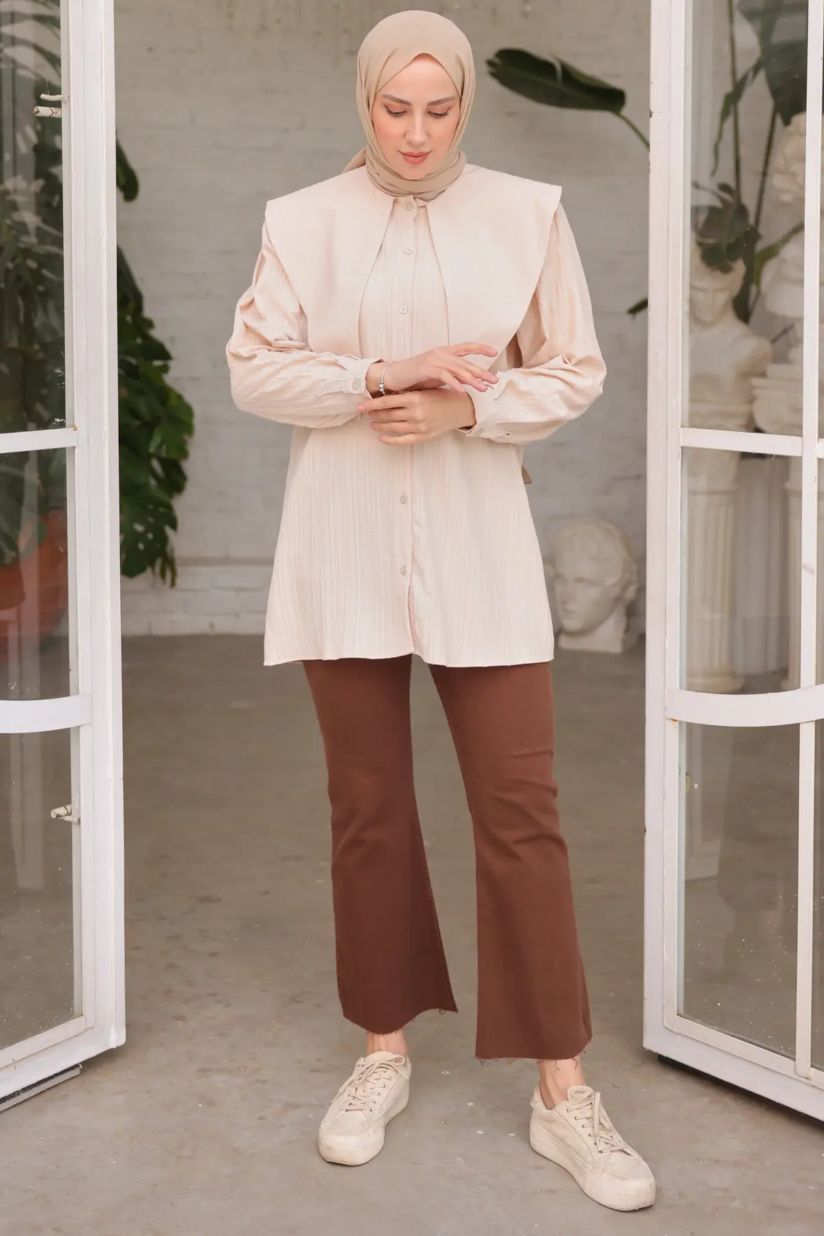 Collared Tunic-detail