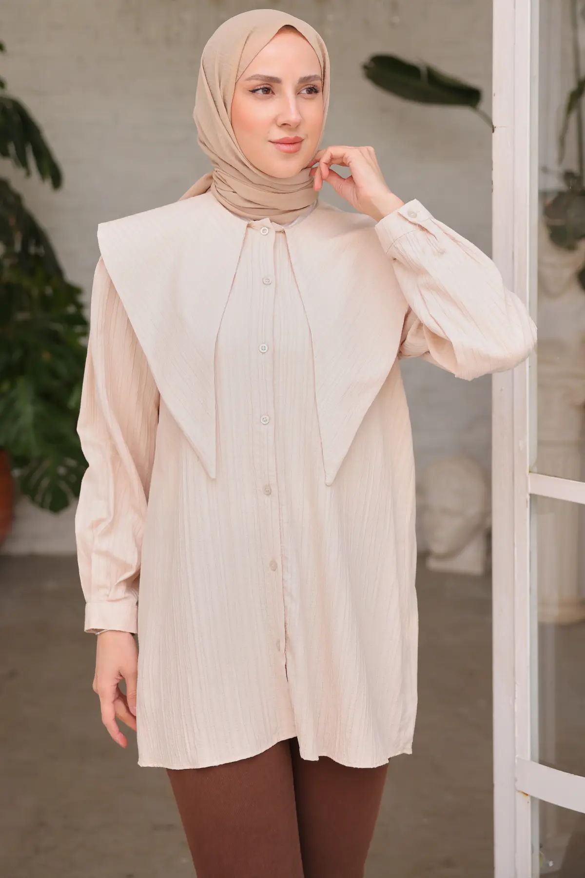 Collared Tunic-detail