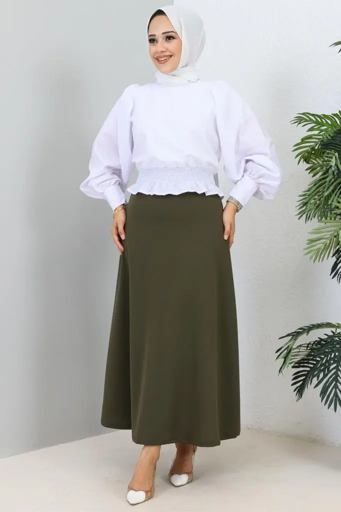 New Casual Skirt-detail