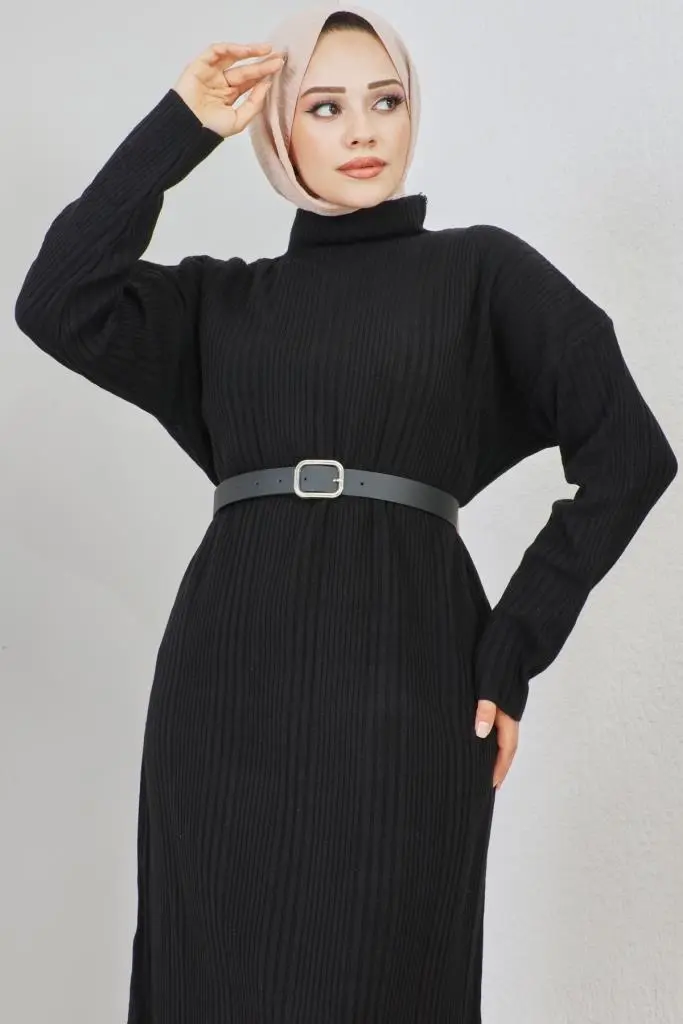 New Black Daily Dress-detail