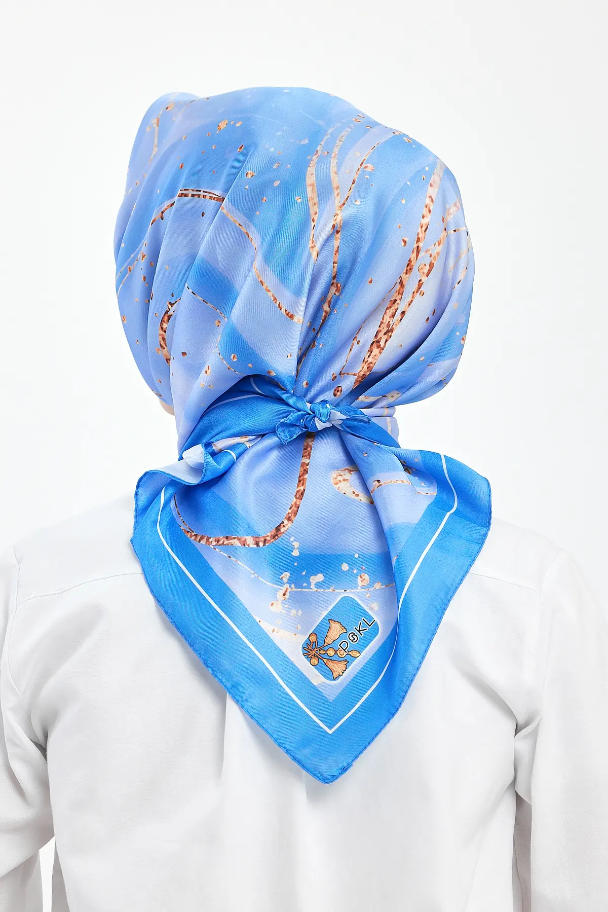 Patterned Scarf-detail