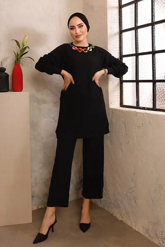 New Double Suit Trousers And Tunic-detail