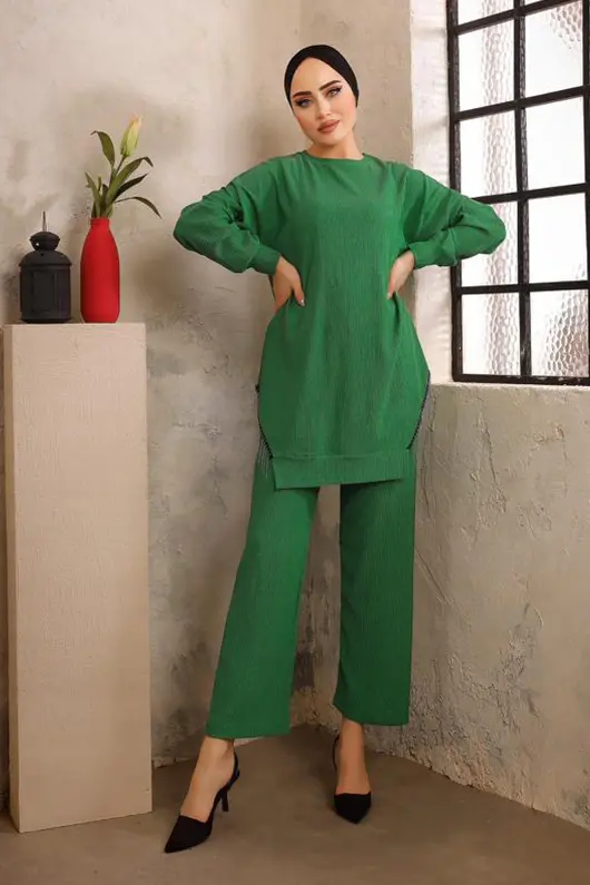 New Double Suit Trousers And Tunic-detail