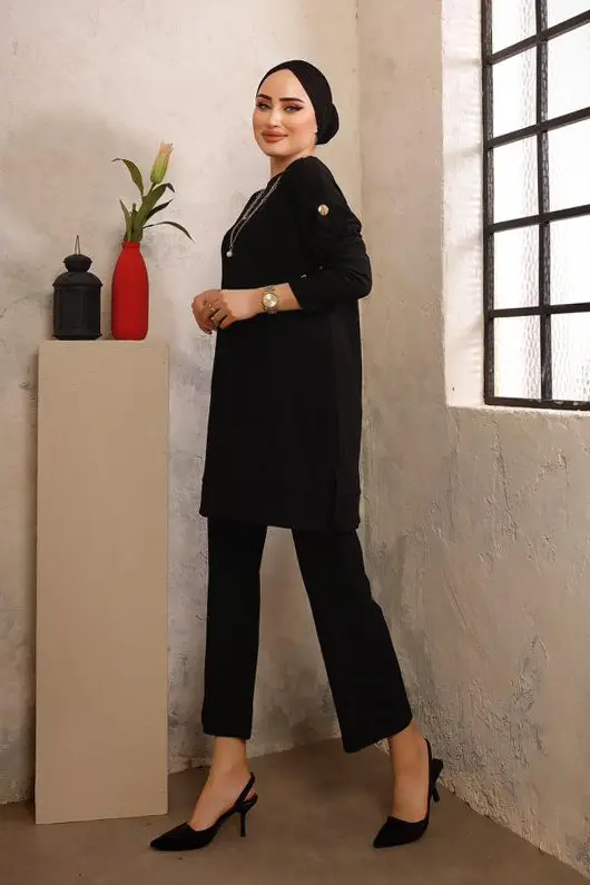 New Double Suit Trousers And Tunic-detail