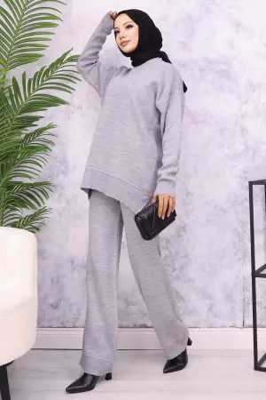 Striped Striped Sweater Set