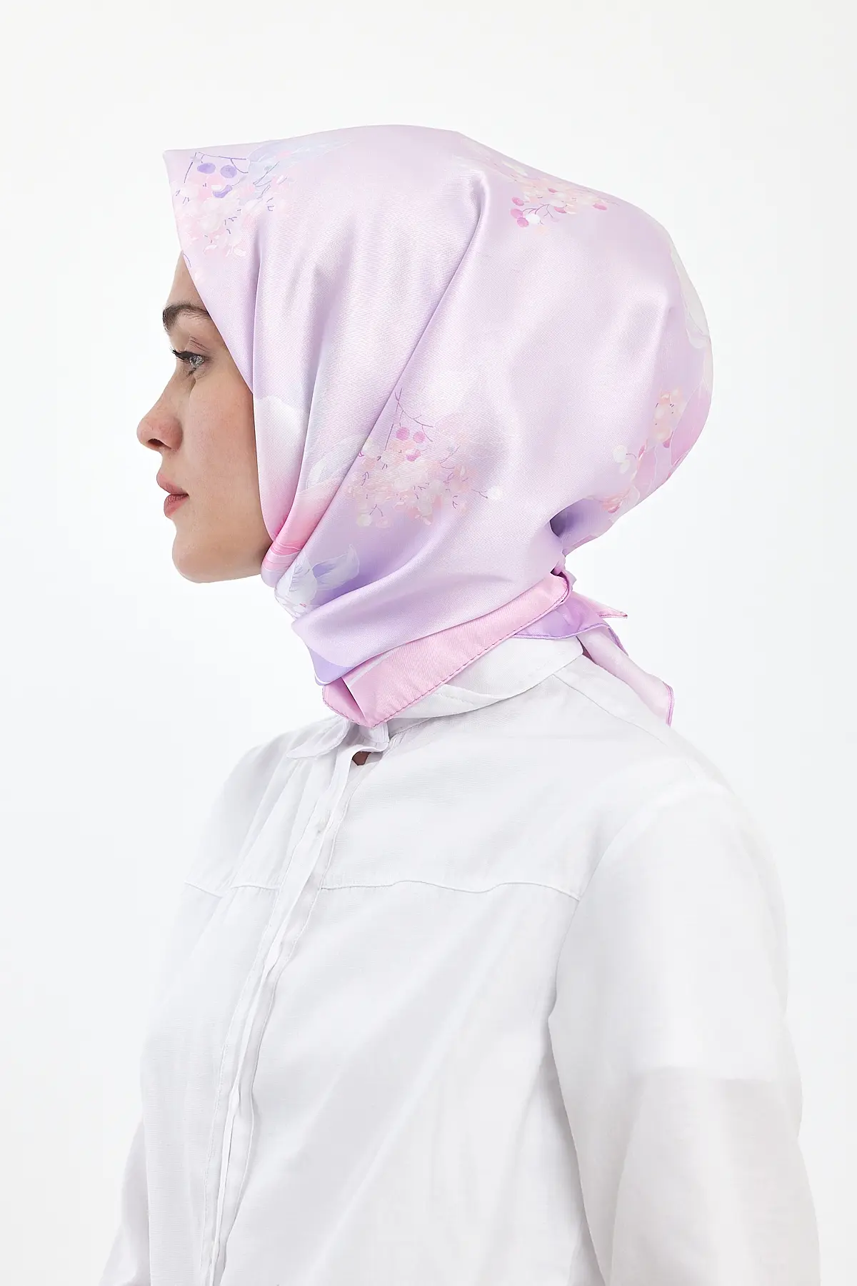 Patterned Scarf-detail