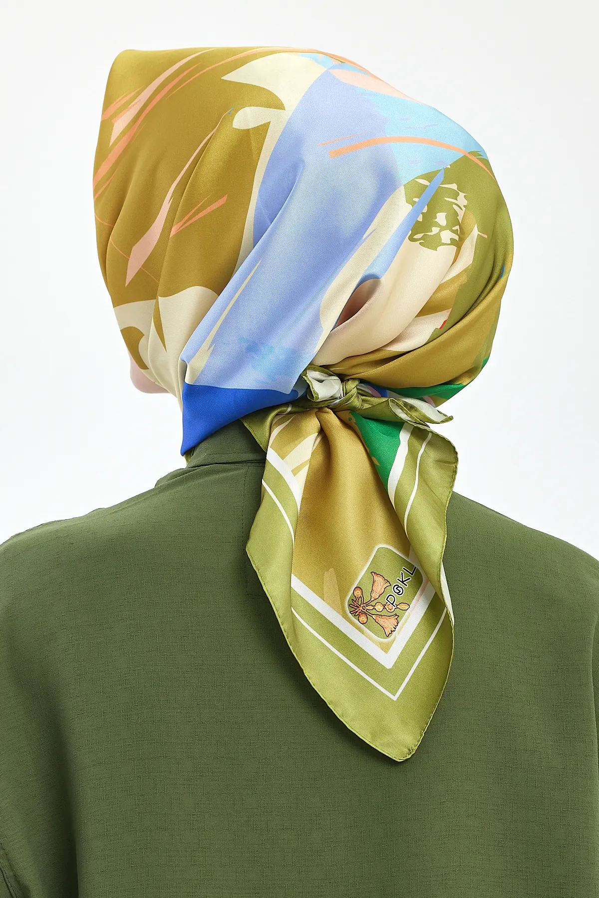 Patterned Scarf-detail