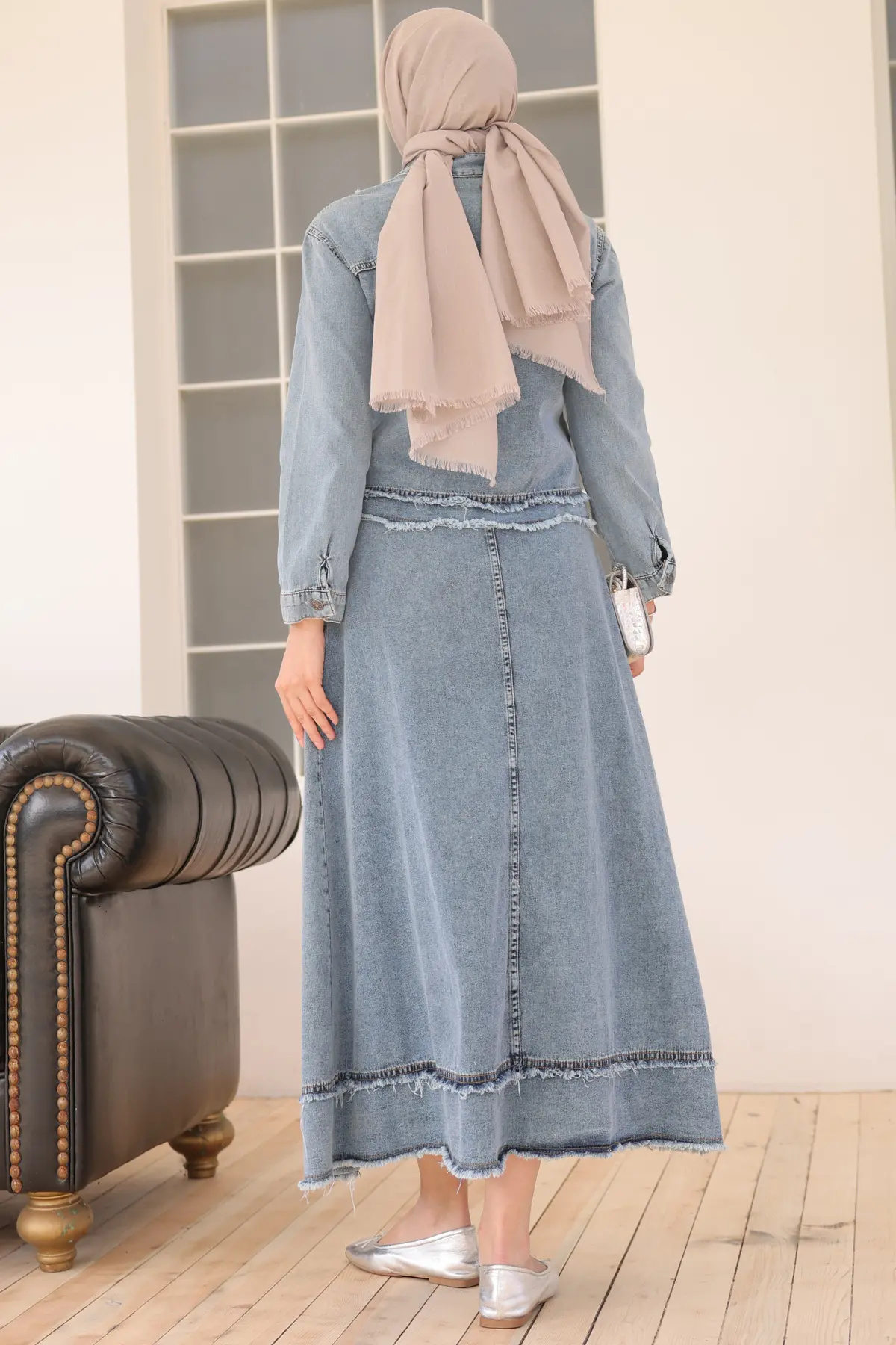 Skırt Denım Suıt-detail