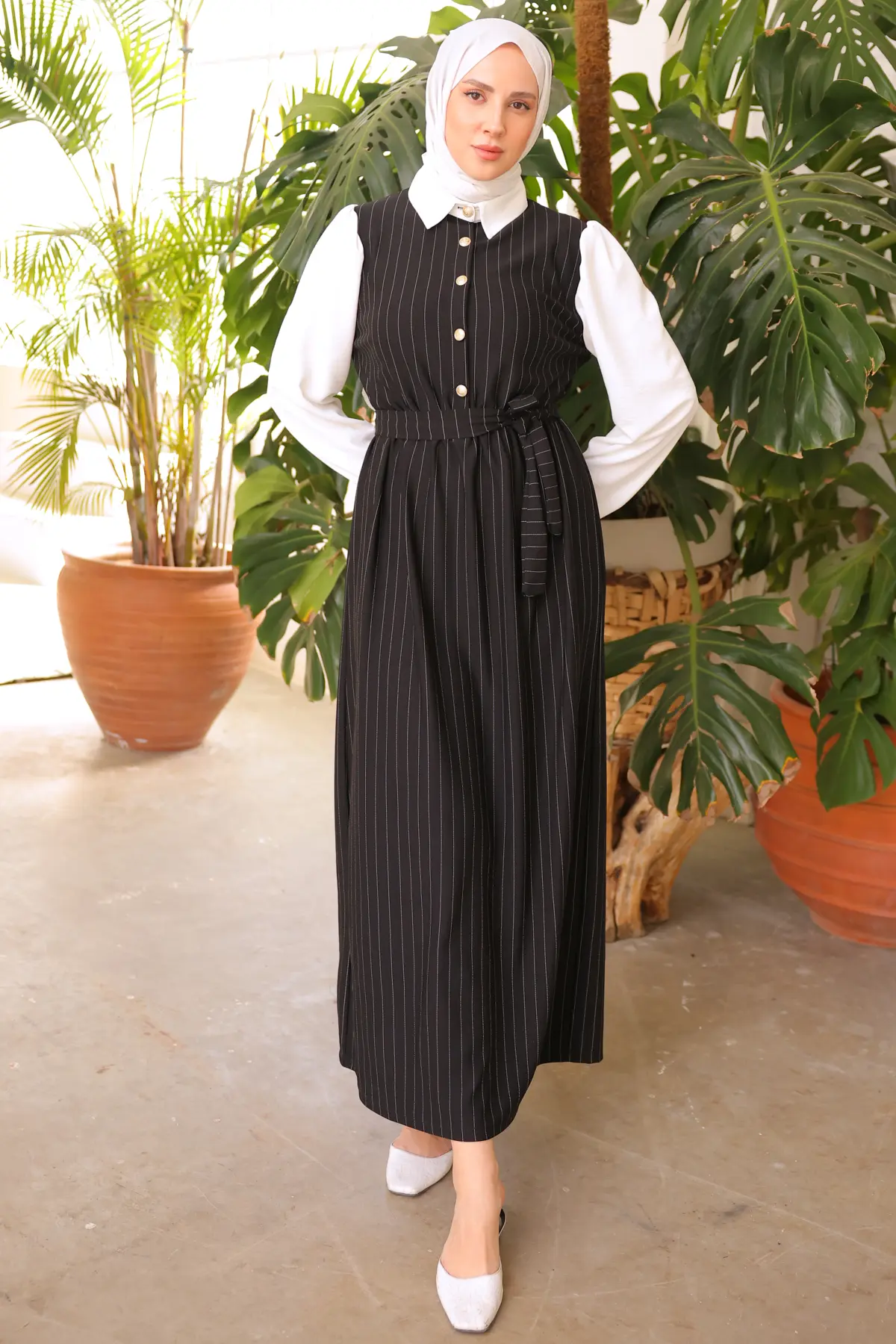 New Black Daily Dress-detail