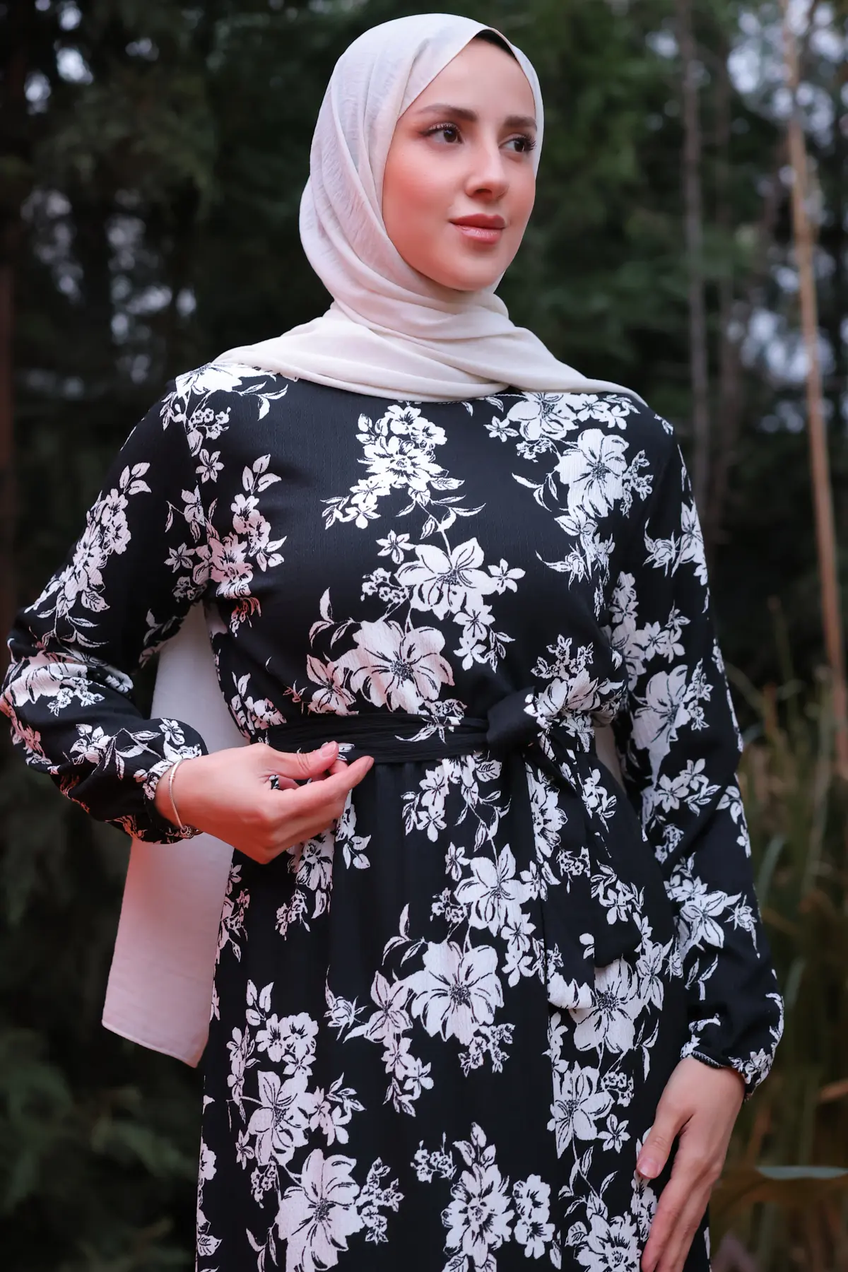 New Black Daily Dress-detail