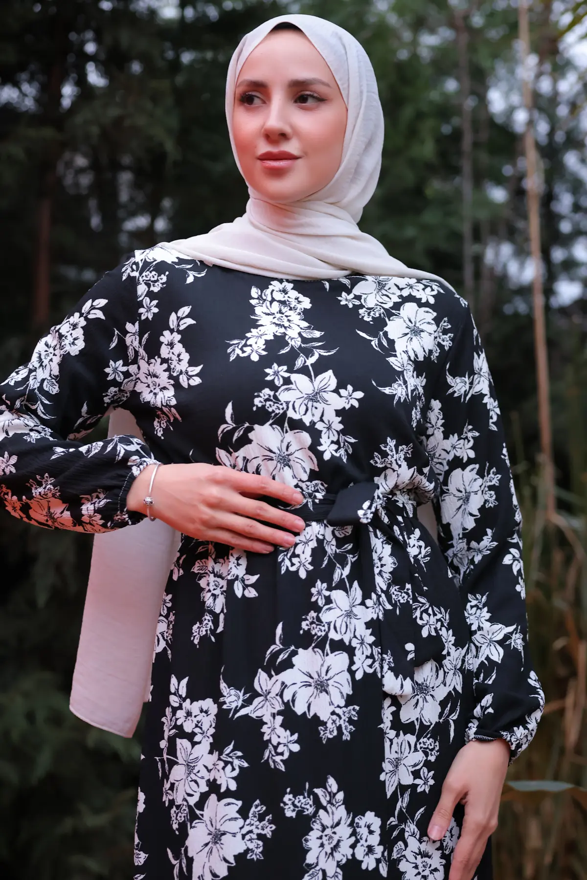 New Black Daily Dress-detail