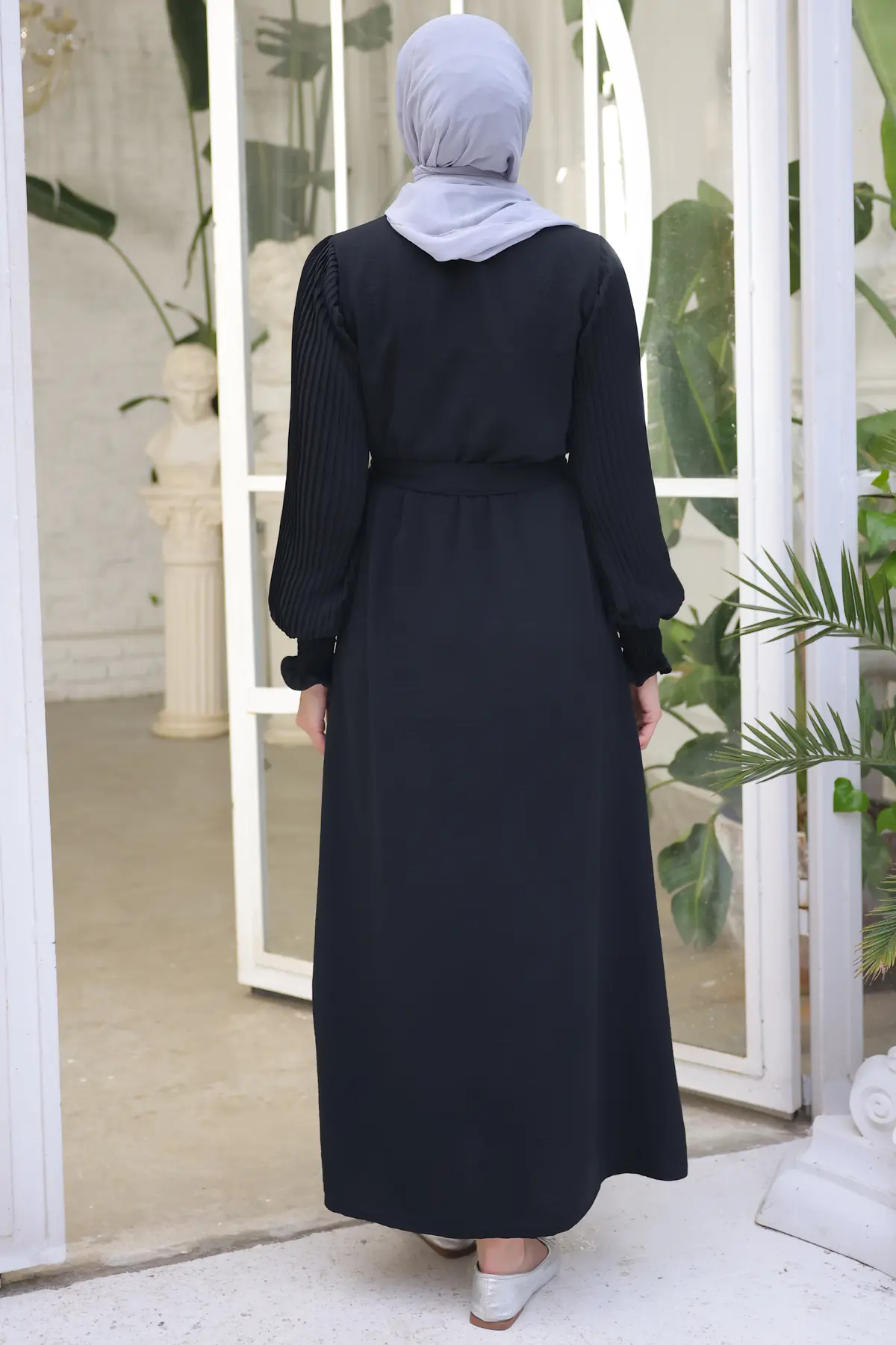 New Black Daily Dress-detail