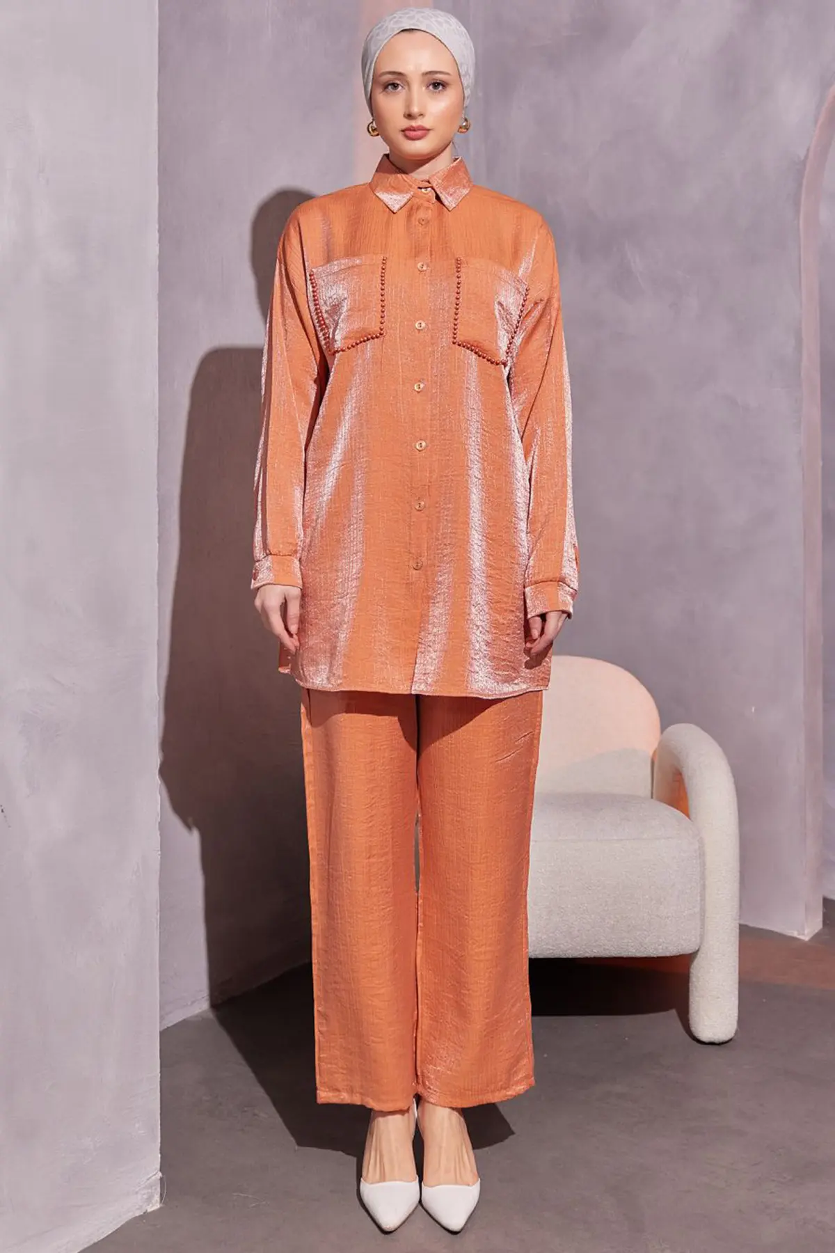 3985 Cepleri Boncuk Detaylı İkili Takım Kiremit-detail