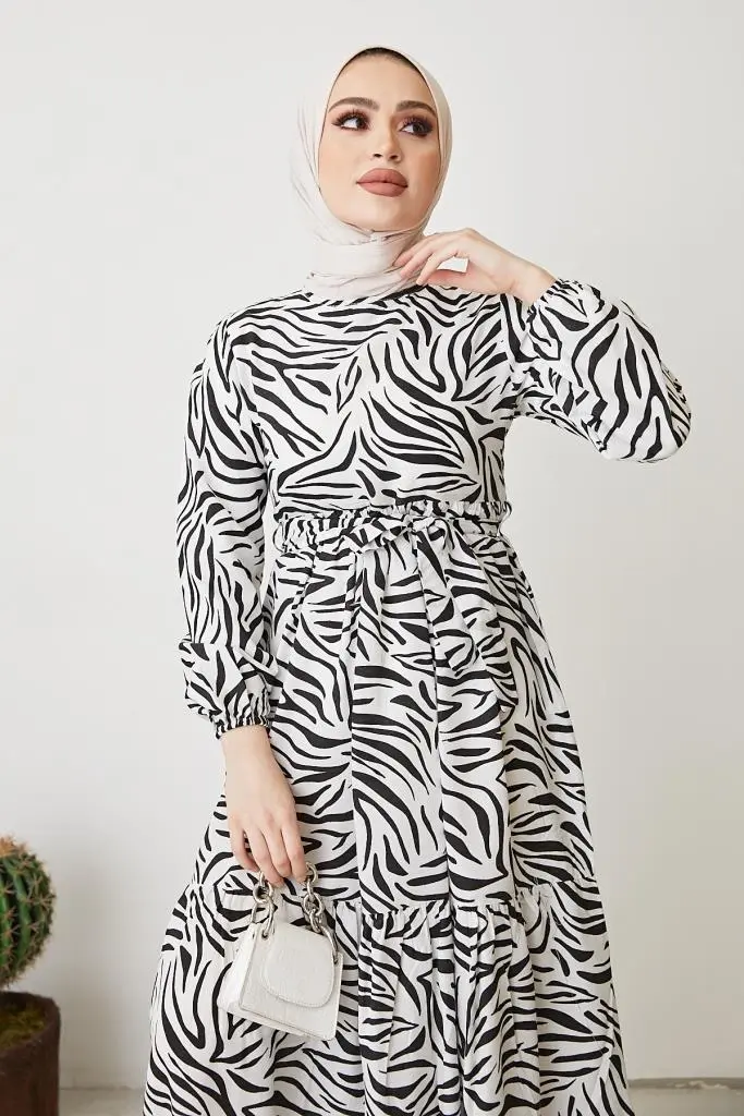 New Black Daily Dress-detail