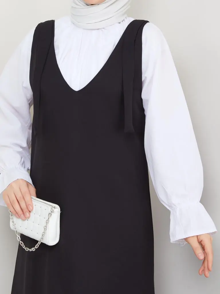 4678 Gömlek + Ji̇le Elbi̇se Siyah-detail