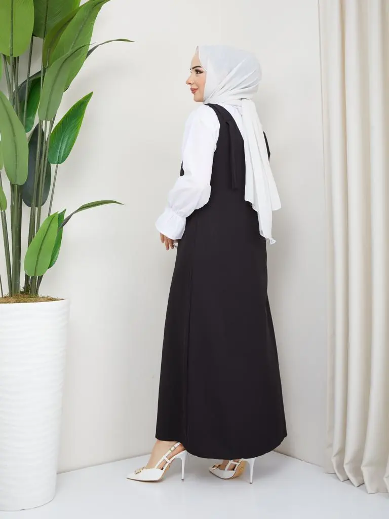 4678 Gömlek + Ji̇le Elbi̇se Siyah-detail