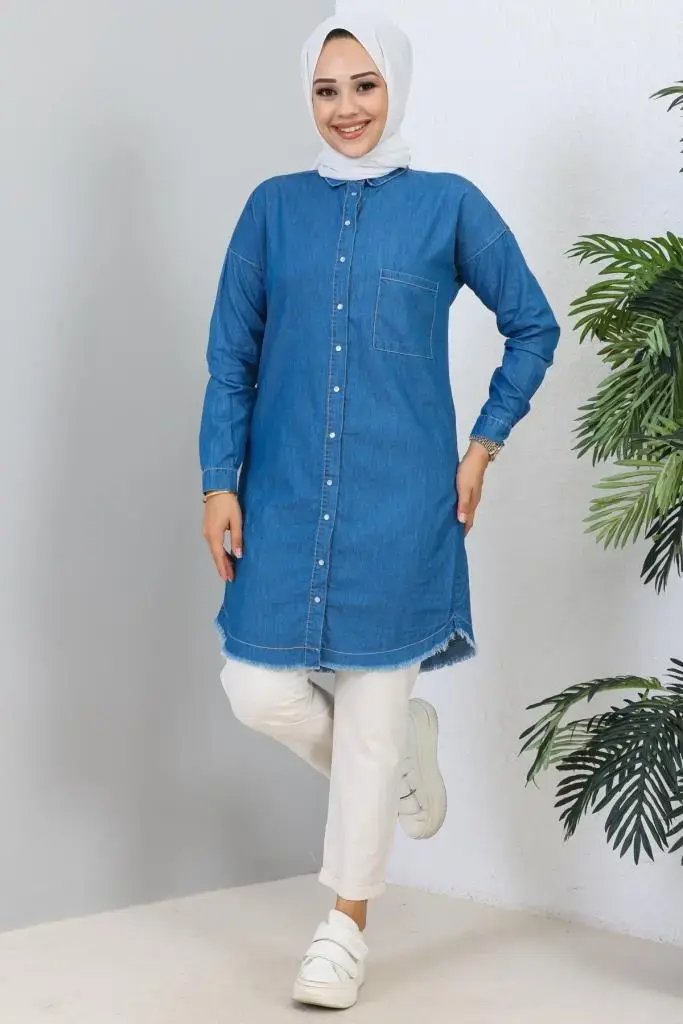 5593 Kot Tunik Lacivert