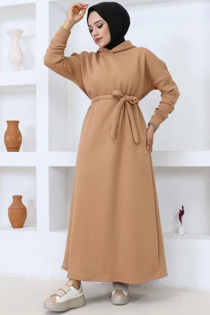 New Hooded Dress-detail