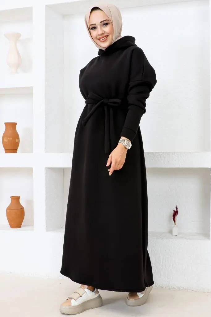 New Black Daily Dress-detail