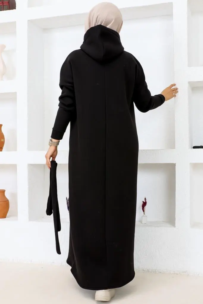 New Black Daily Dress-detail