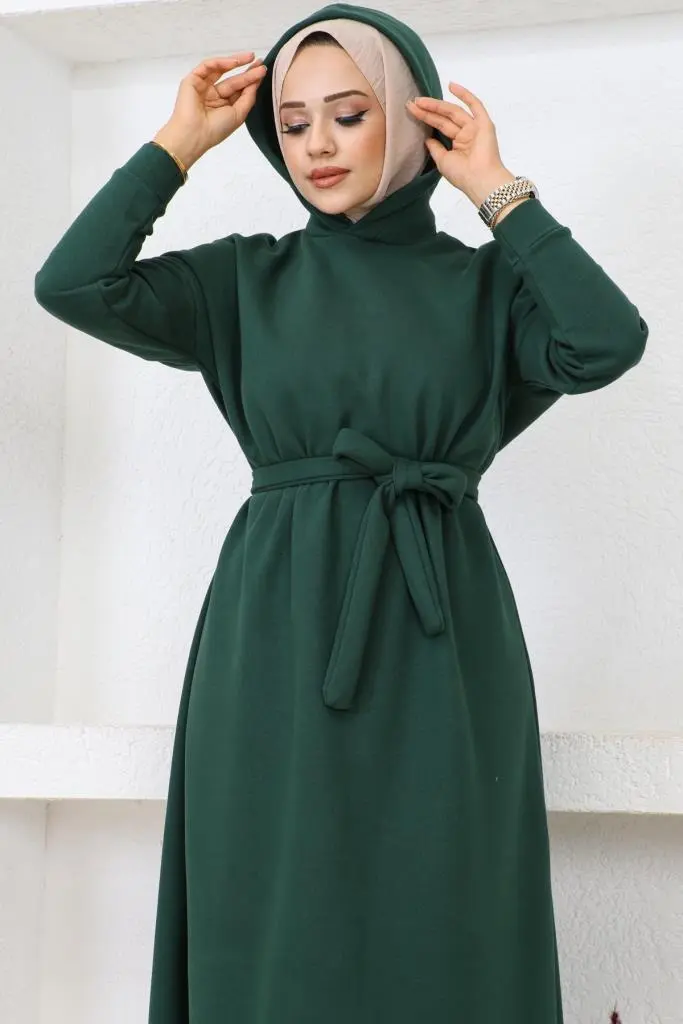 New Hooded Dress-detail