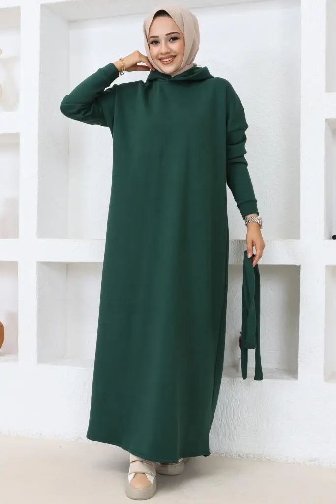 New Hooded Dress-detail