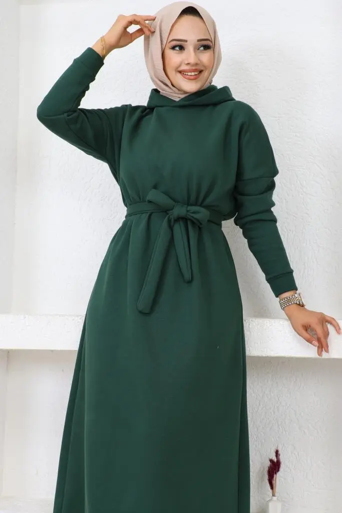 New Hooded Dress-detail